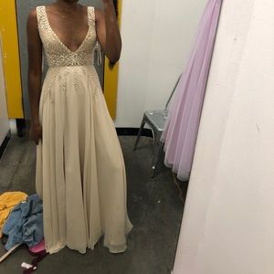 Gold Prom Dress